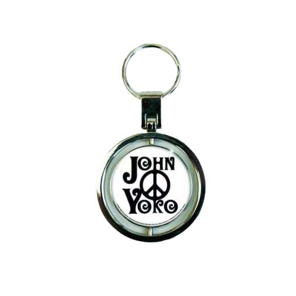 John Lennon Spinner Keyring