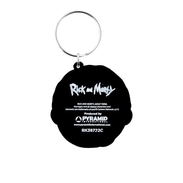 Rick And Morty Terrified Face Morty Keyring