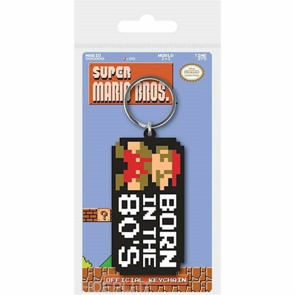 Super Mario Born In The 80´s Keyring