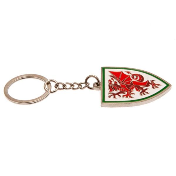 FA Wales Crest Keyring