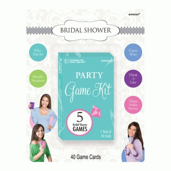 Amscan Bridal Shower Card Game (Pack of 40)