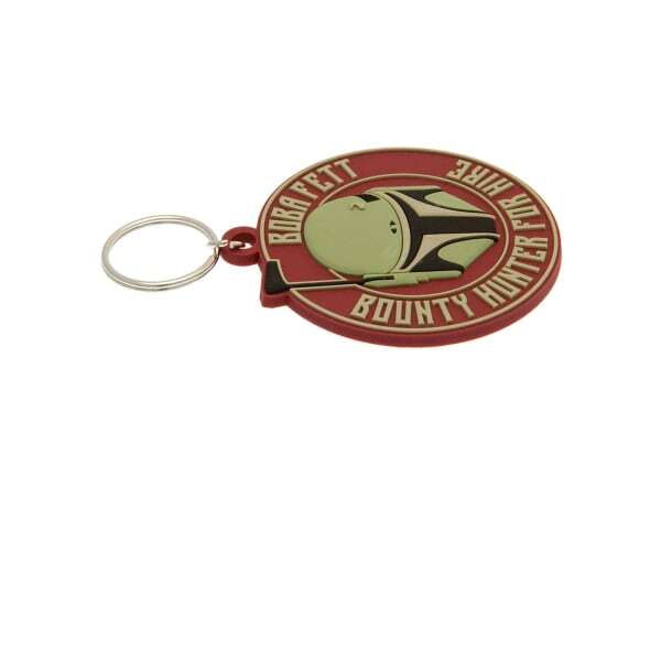 Star Wars: The Book Of Boba Fett Rubber Keyring