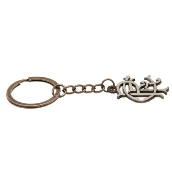 Rangers FC Scroll Crest Keyring (30mm x 25mm)