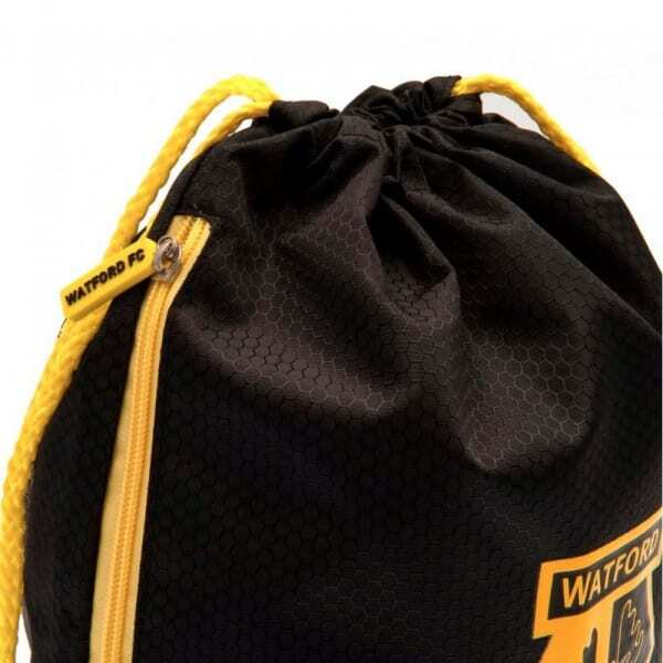 Watford FC Crest Drawstring Gym Bag