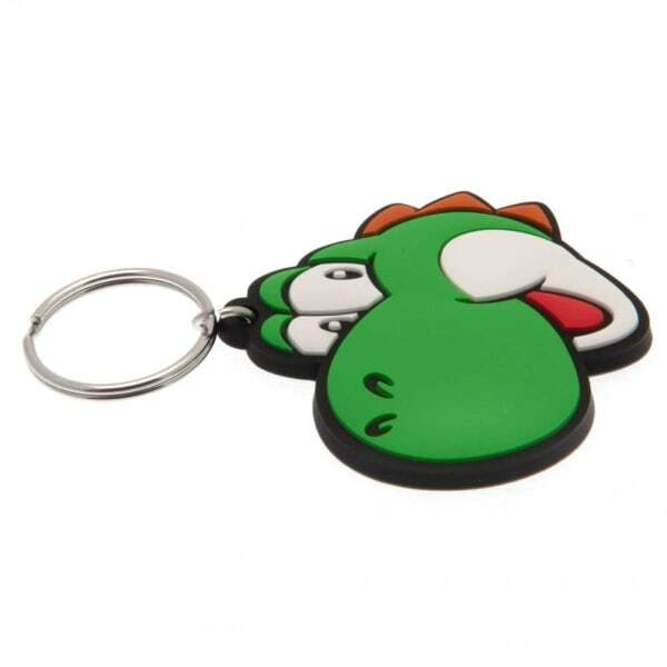 Super Mario Rubber Yoshi Keyring