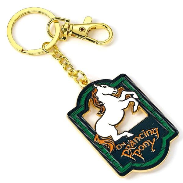 The Lord Of The Rings Prancing Pony Charm Keyring