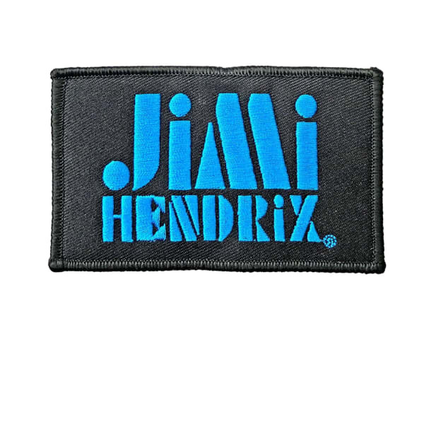 Jimi Hendrix Stencil Logo Keyring