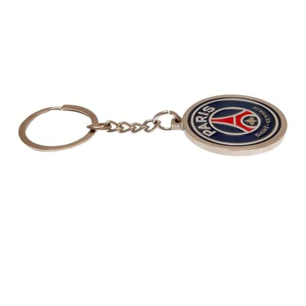 Paris Saint Germain FC Crest Keyring