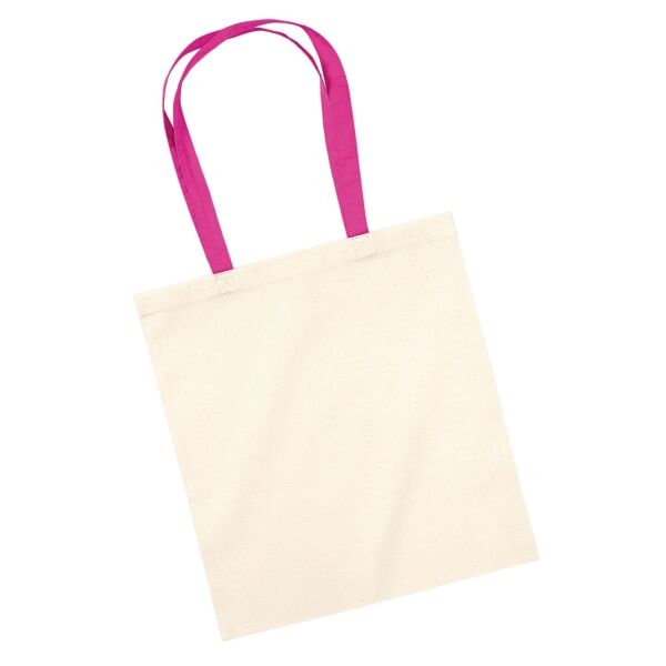 Westford Mill Contrast Handle Tote Bag