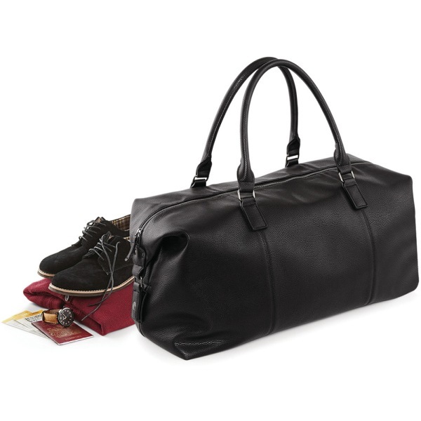 Quadra NuHude Faux Leather Weekender Holdall Bag