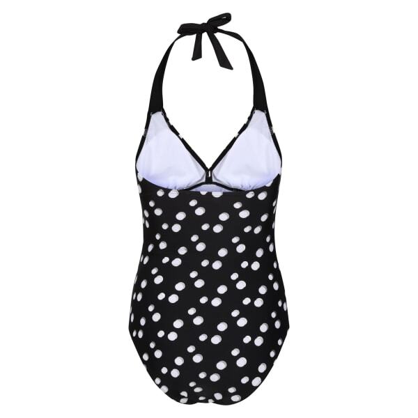 Regatta Womens Flavia Polka Dot One Piece Swimsuit (8)