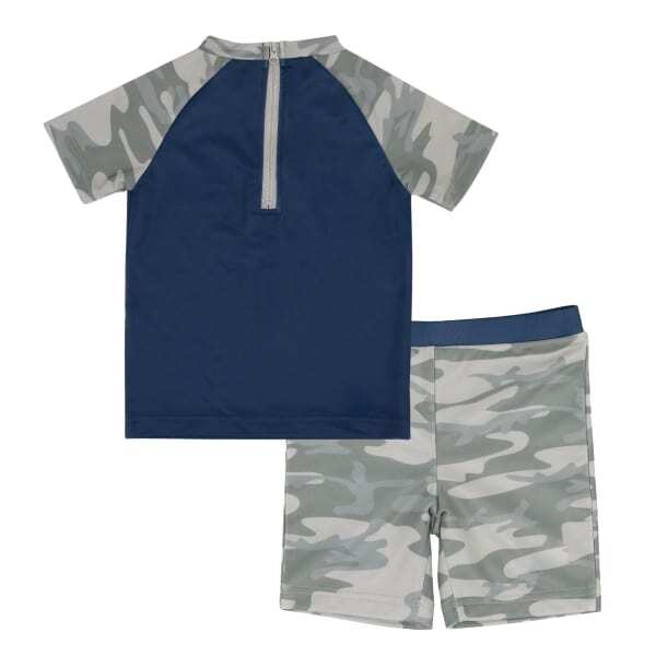 Paw Patrol Boys Camo Two-Piece Swimsuit (6-7 Years)