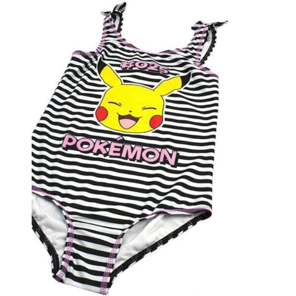 Pokemon Girls Pikachu One Piece Swimsuit (5-6 Years)