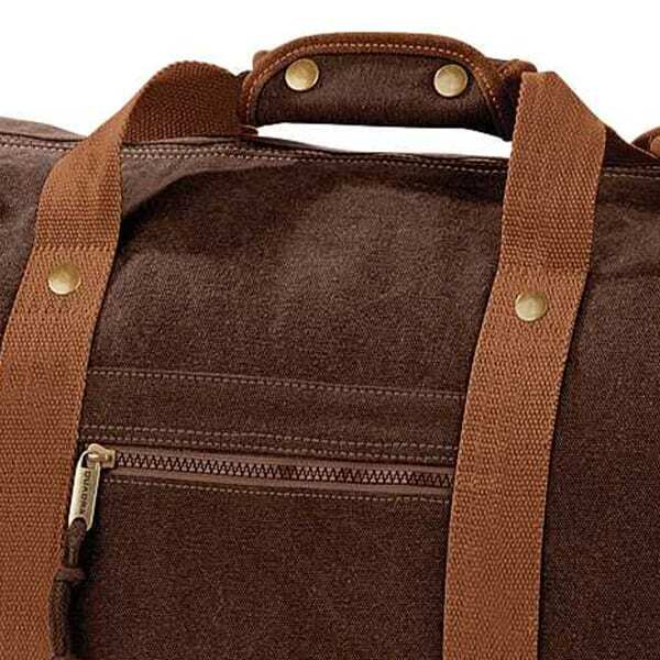 Quadra Vintage Canvas Holdall Duffle Bag - 45L (Pack of 2)