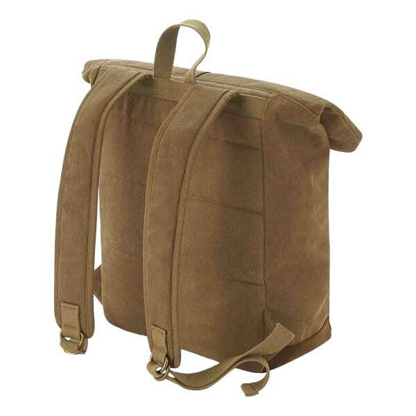 Quadra Heritage Leather Trim Backpack