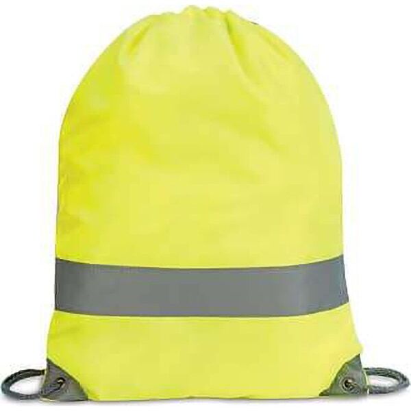 Shugon Stafford Drawstring Hi-Vis Tote Bag (13L) (Pack Of 2)