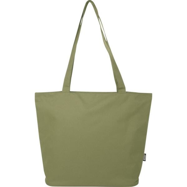 Panama Recycled Zipped 20L Tote Bag