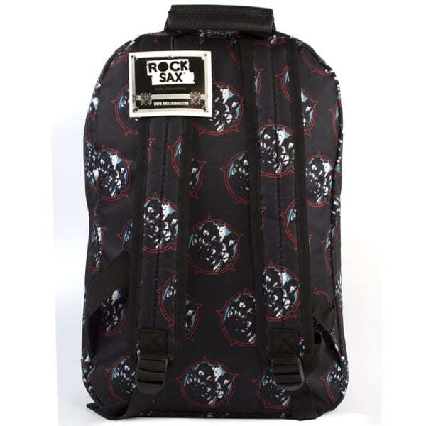 Rock Sax Heavy Metal Power Motley Crue Backpack