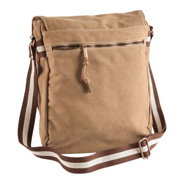 Quadra Vintage Canvas Messenger Bag