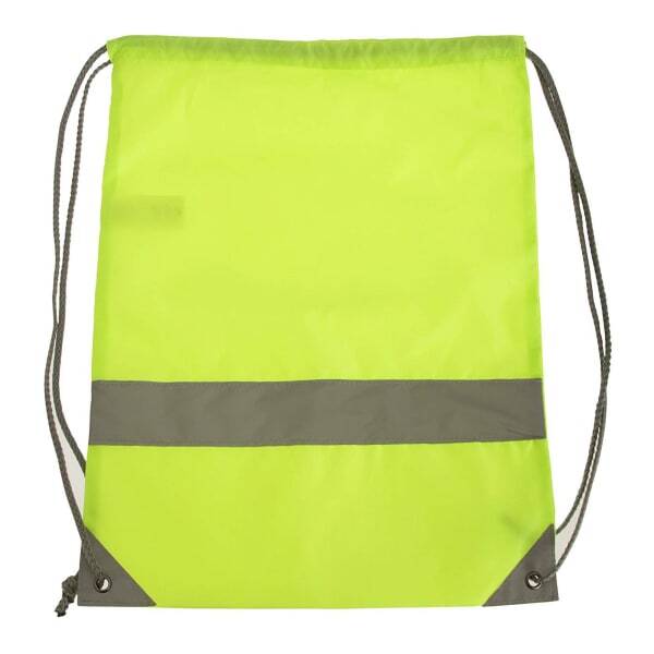 Shugon Stafford Drawstring Hi-Vis Tote Bag (13 Litres)