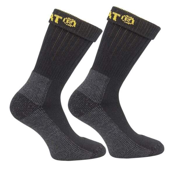 Caterpillar Industrial Work Sock 2 Pk / Mens Socks (6-11)