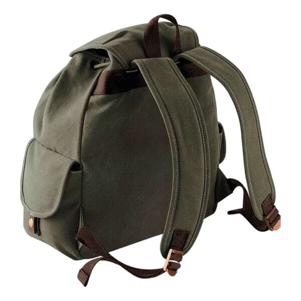 Quadra Vintage Canvas Backpack