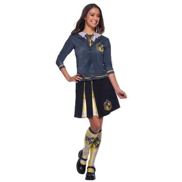 Harry Potter Womens Hufflepuff Costume Top (S)