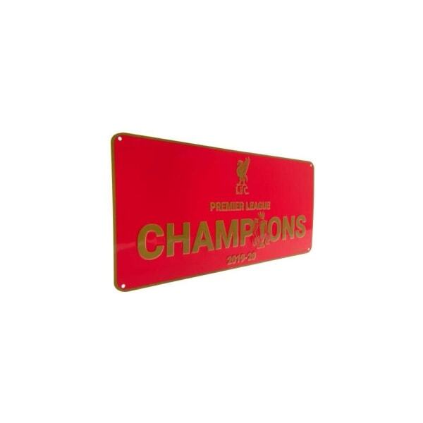 Liverpool FC Premier League Champions 2019-20 Plaque