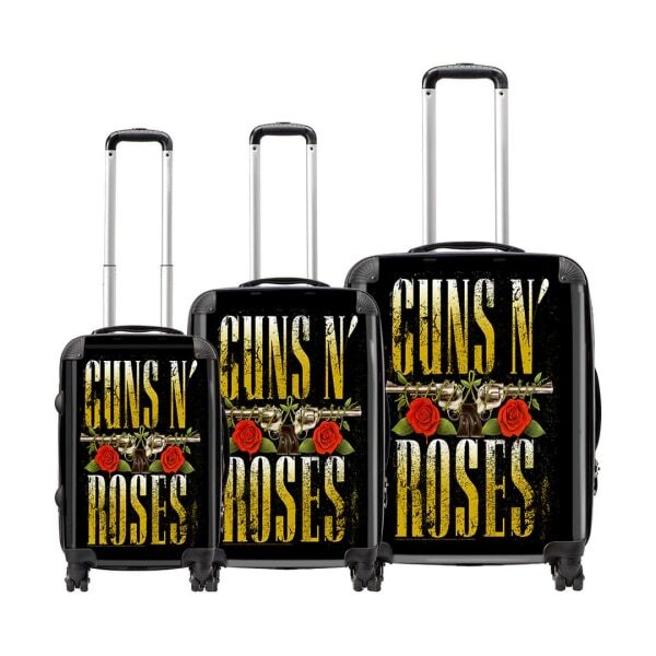 RockSax Guns N Roses Logo Hardshell 4 Wheeled Cabin Bag