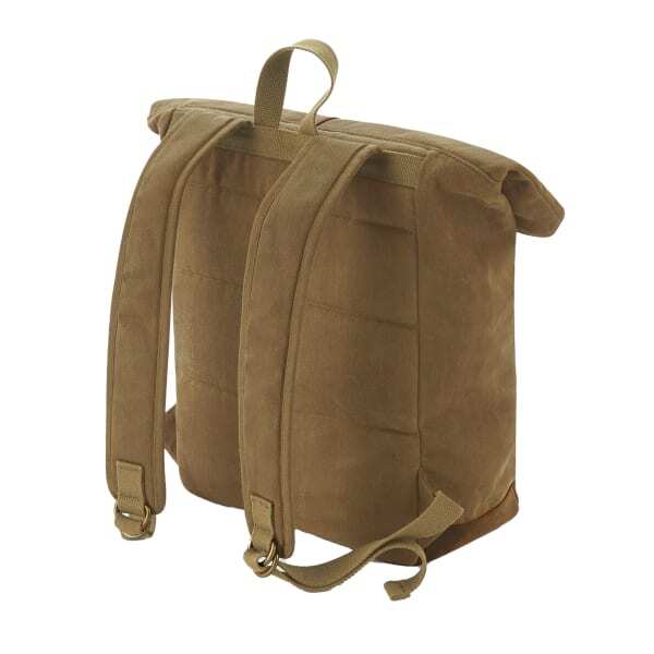 Quadra Heritage Leather Accents Backpack