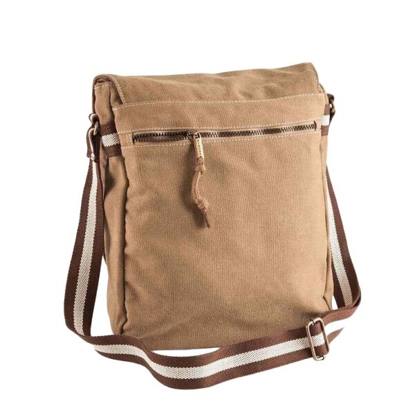 Quadra Vintage Canvas Messenger Bag