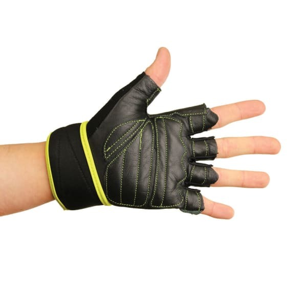 Fitness Mad Mens Core Fitness Leather Training Gloves (XL)