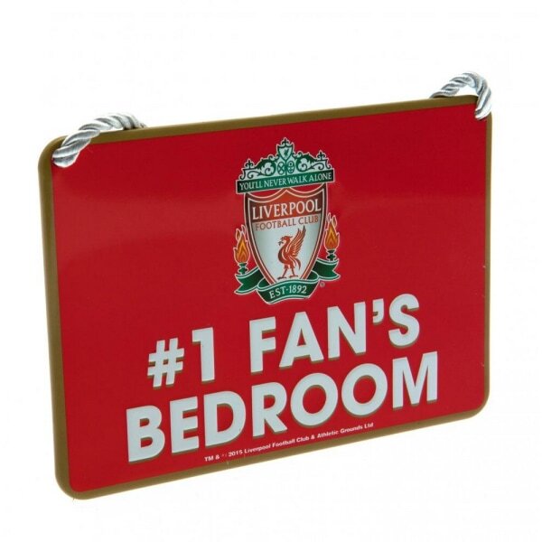 Liverpool FC #1 Fans Bedroom Door Sign