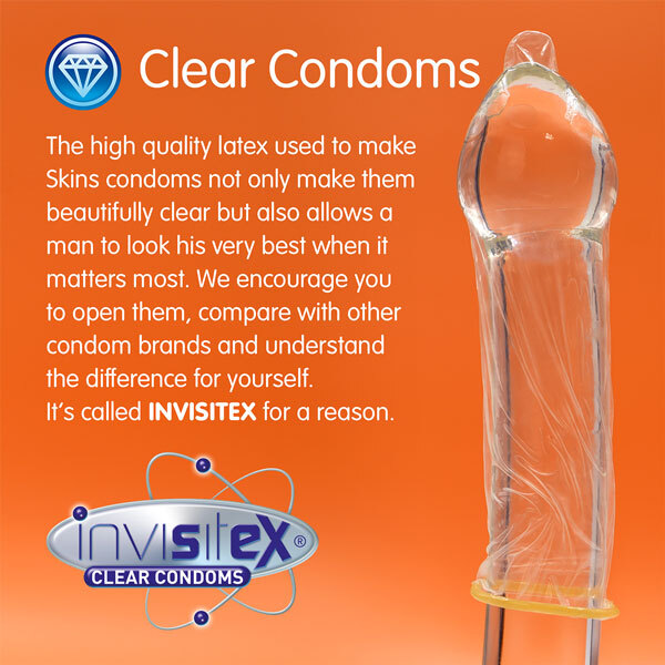 Skins Condoms Ultra Thin Cube 16 Pack