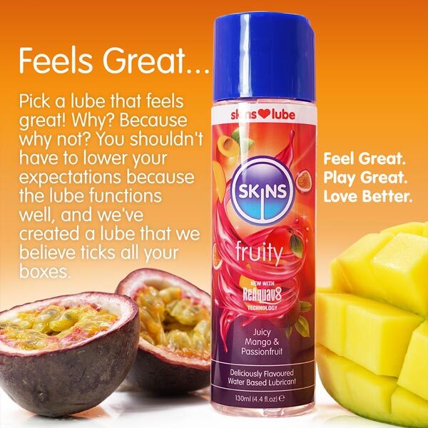 Skins Mango & Passionfruit Water Based Lubricant (130ml)