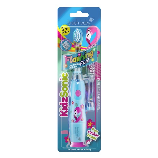 Brush Baby Flamingo KidzSonic® Kids Electric Toothbrush