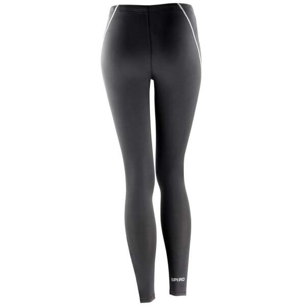 Spiro Womens Bodyfit Base Layer Leggings (M-L)