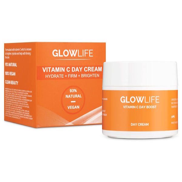 Glowlife Vitamin C Day Cream 50ml With UVA + UVB Filters