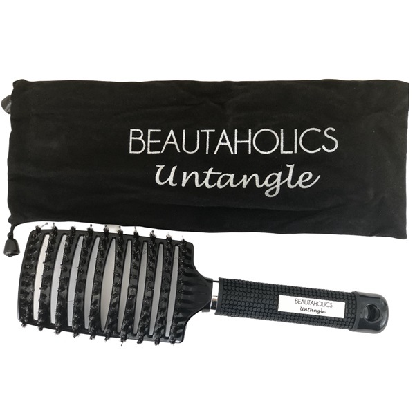 Beautaholics Untangle Magic Detangling Hairbrush - Black