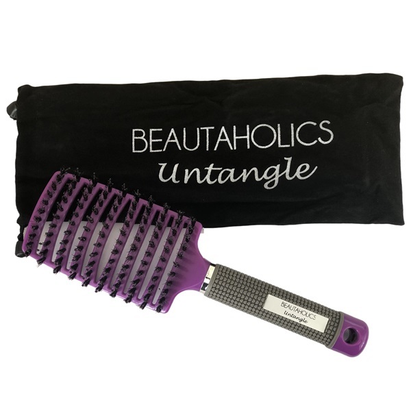 Beautaholics Untangle Magic Detangling Hairbrush - Purple