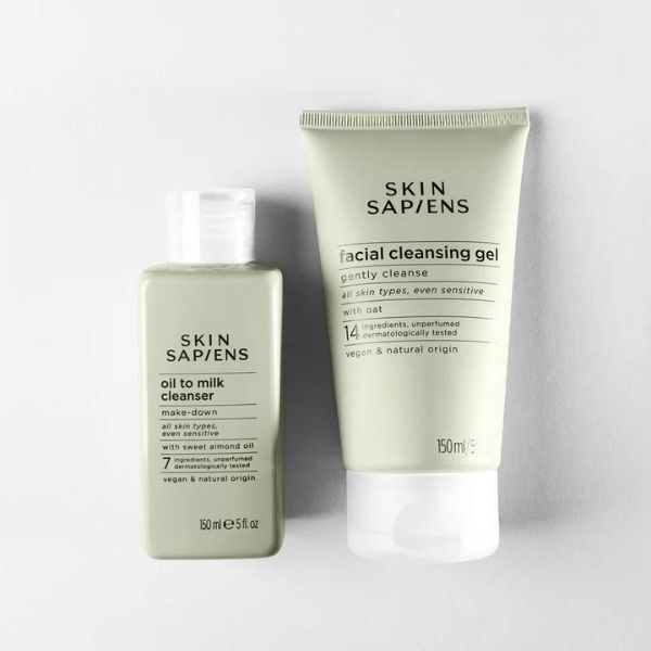 Skin Sapiens Cleansing Routine duo