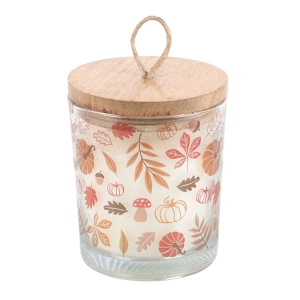 Something Different Warm Vanilla Autumn Leaves Candle Jar