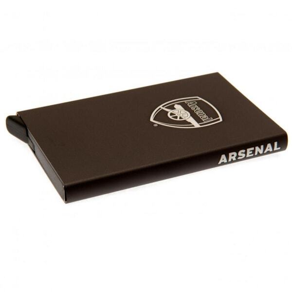 Arsenal FC Aluminium Card Holder (9.5cm x 6cm)