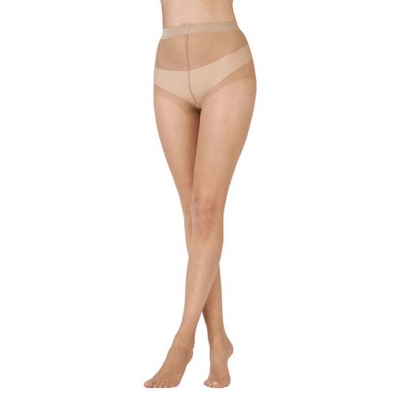 Pretty Polly Naturals 8D Sandal Toe Tights Nude - XL