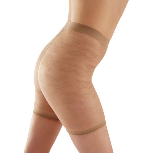 Pretty Polly Naturals Lace Shorts Nude - S/M