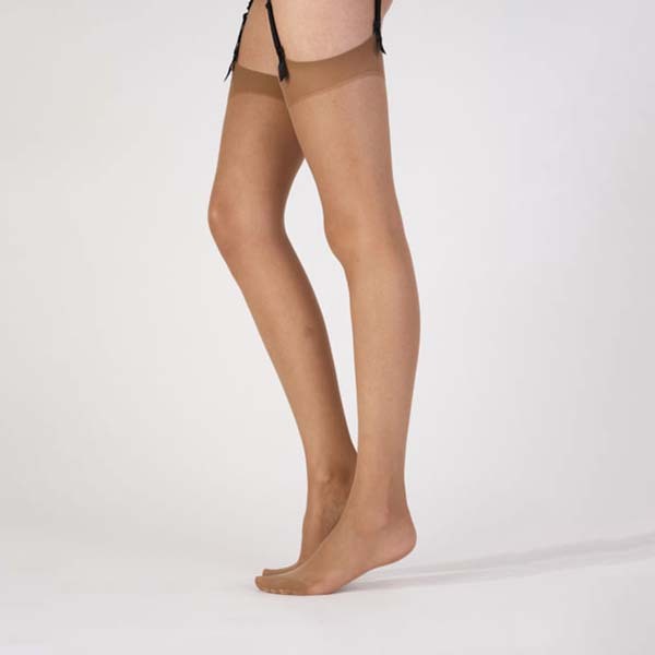 Pretty Polly Everyday Plus 15D Stockings Nude - One Size