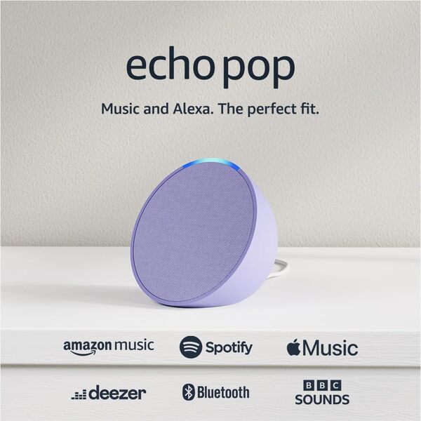 Amazon Echo Pop Purple