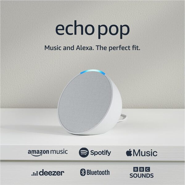 Amazon Echo Pop White