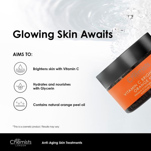 skinChemists Vitamin C Brightening Orange Mask 50ml