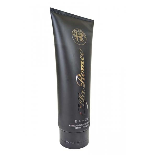 Alfa Romeo - Alfa Romeo Black Hair and Body Shower Gel 400ml